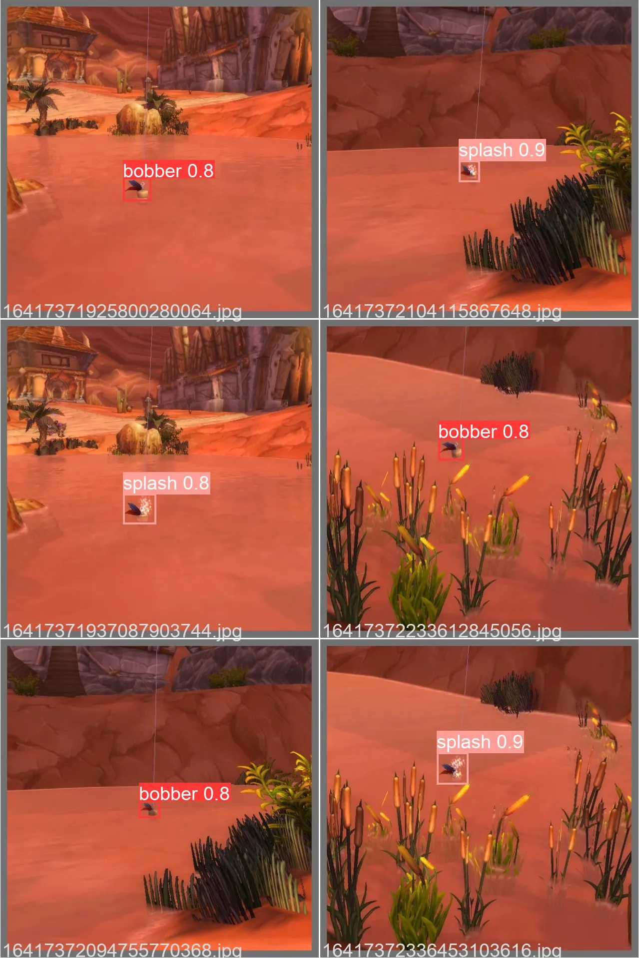 Example output of the model orgrimmar_pred