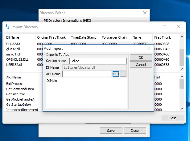 Usage of the petools tool petools-screenshot