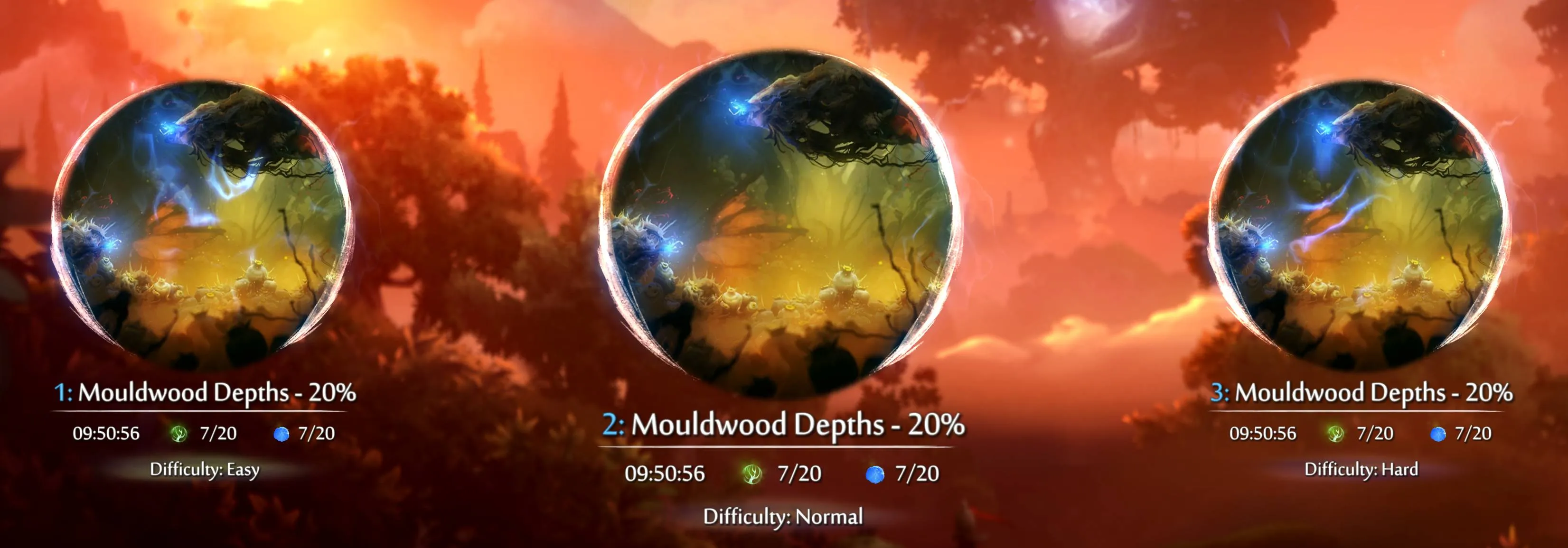 The modified save files are properly loaded result